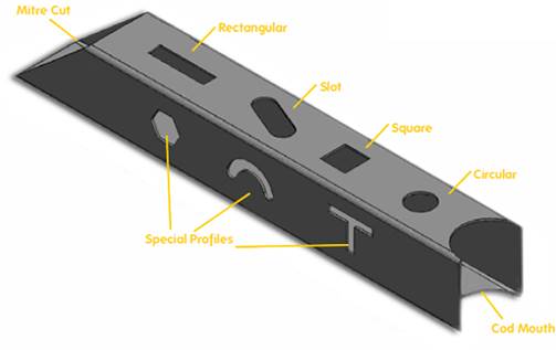 Lazerinių vamzdžių pjaustymo mašina Laser Pipe Cutting Machine